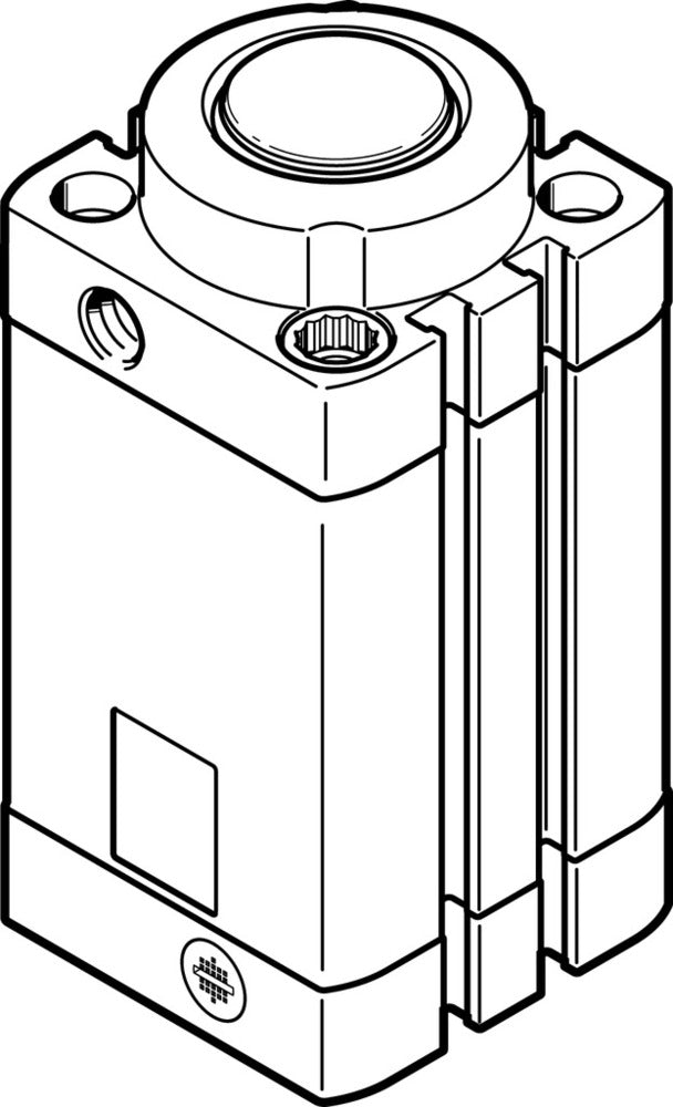 Festo Cilindro De Tope 40mm Diámetro 20mm Carrera Doble Efecto - 576123