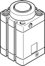 Festo Cilindro De Tope 50mm Diámetro 25mm Carrera Doble Efecto - 576148