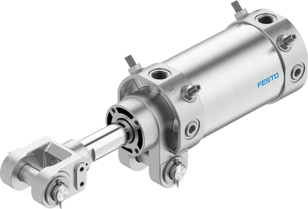 Festo Cilindro Articulado 80mm Diámetro 75mm Carrera Doble Efecto - 557915