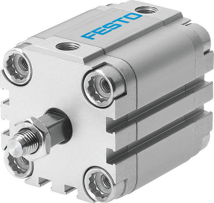 Cilindro Compacto Festo 100mm Diámetro 10mm Carrera Doble Efecto - 156835