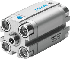 Festo Cilindro Compacto 20mm Diámetro 25mm Carrera Simple Efecto - 156944