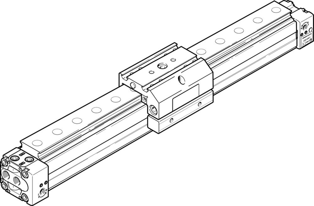 Actuador Lineal Festo 25mm Diámetro 500mm Carrera Doble Efecto - 526651