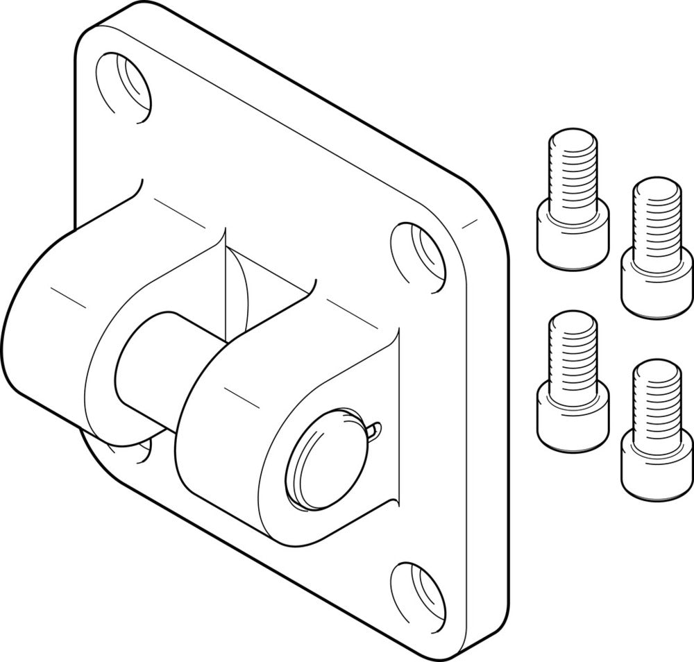Festo Horquilla Brida Tamaño 160 ISO 15552 - 152597
