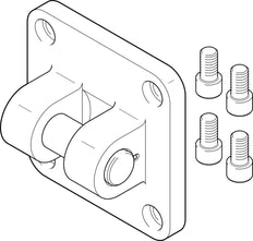 Festo Horquilla Brida Tamaño 160 ISO 15552 - 152597