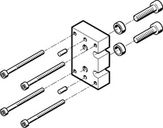Festo Kit Adaptador - 537167