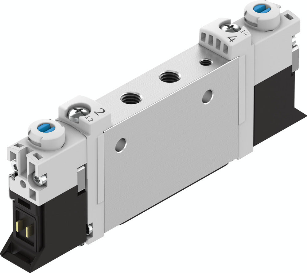 Festo 2x3/2 NC Monostable Válvula Solenoide De Aire M5 150L/Min - 566463