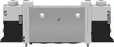 Festo 2x3/2 NO/NC Monostable Válvula Solenoide De Aire M5 135l/min - 574354