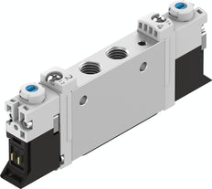 Festo 2x3/2 NO Monostable Válvula Solenoide De Aire M7 155L/Min - 574357