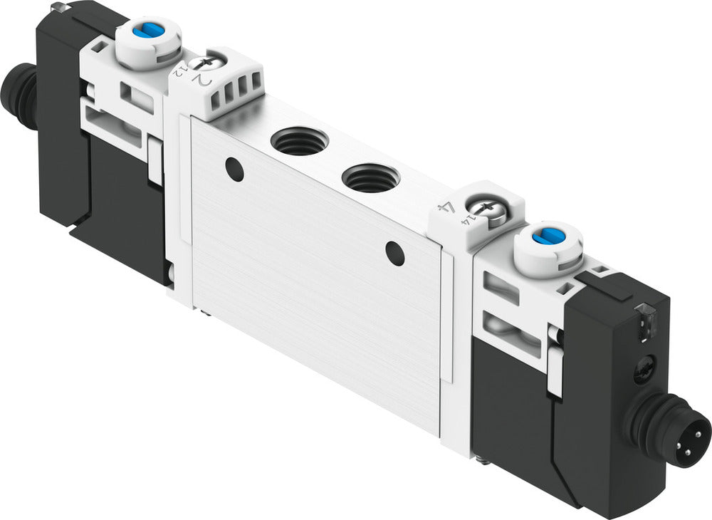 Festo 2x3/2 NO Monostable Válvula Solenoide De Aire M7 155L/Min - 8031481