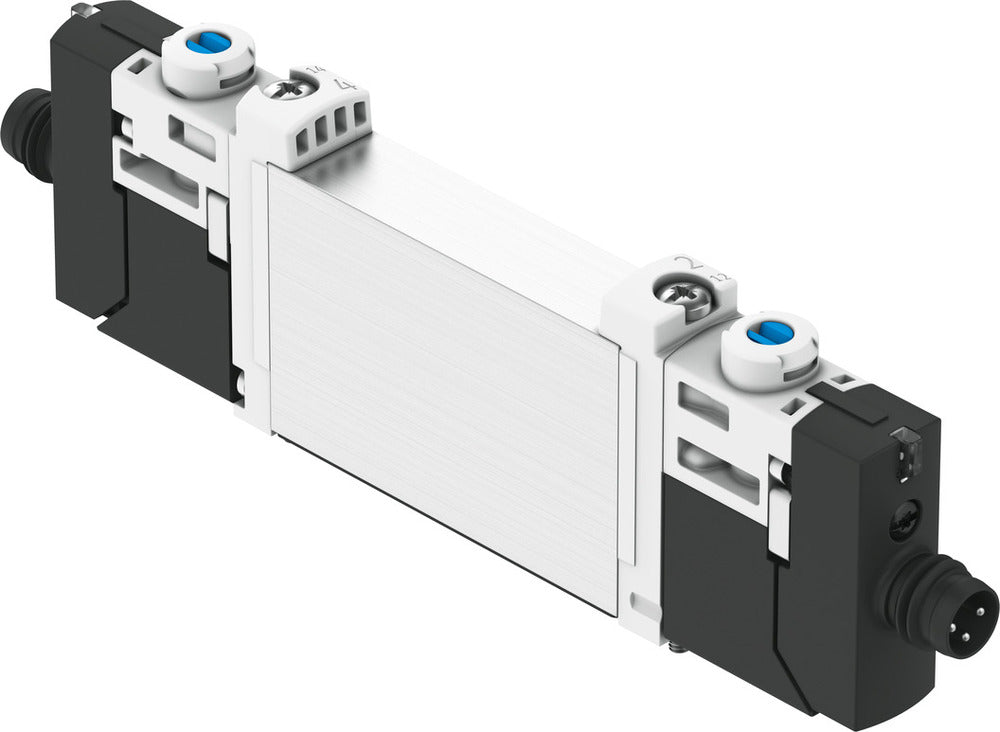 Festo 2x3/2 NO Monostable Válvula Solenoide De Aire Brida 130l/min - 8031493