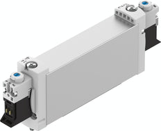 Festo 2x3/2 NO Monostable Válvula Solenoide De Aire Brida 800l/min - 574444