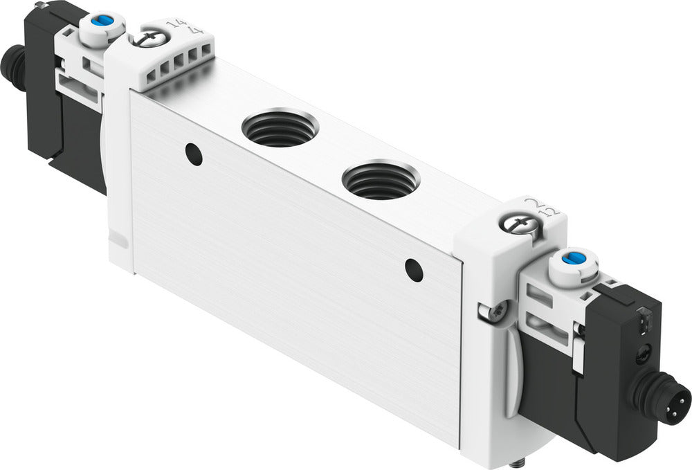 Festo 2x3/2 NO/NC Monostable Válvula Solenoide De Aire G1/4 920l/min - 8031530