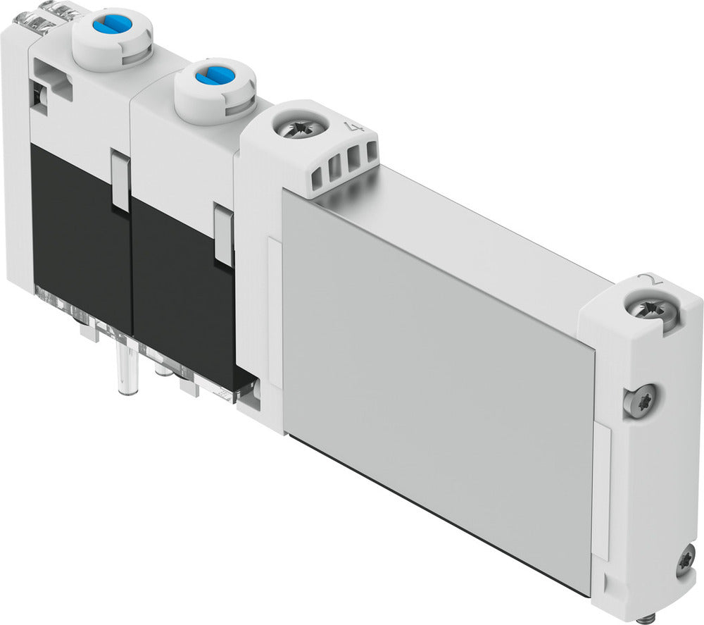 Festo 2x3/2 NO Monostable Válvula Solenoide De Aire Brida 150l/min - 573411
