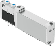Festo 5/3 Aire Exhausto Válvula Solenoide Brida 470L/Min - 573486