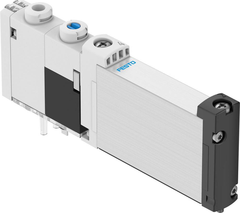 Festo 3/2 NO Monostable Válvula Solenoide Aire Brida 130L/Min - 8041901