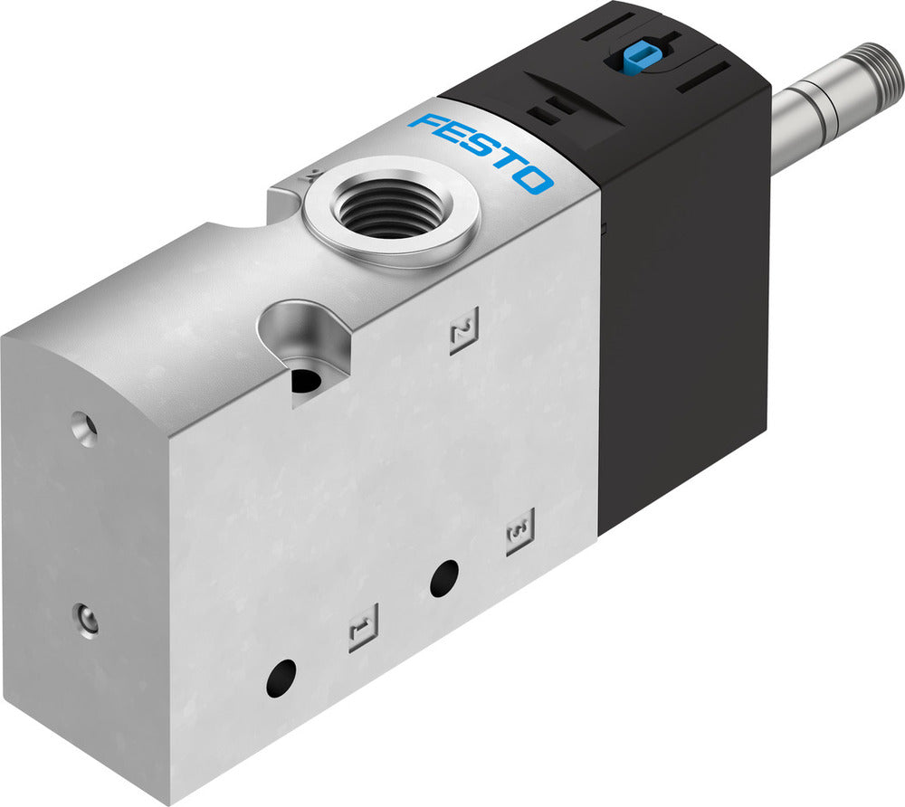Festo 3/2 NC Monostable Válvula Solenoide De Aire G3/8 1600l/min - 8036672