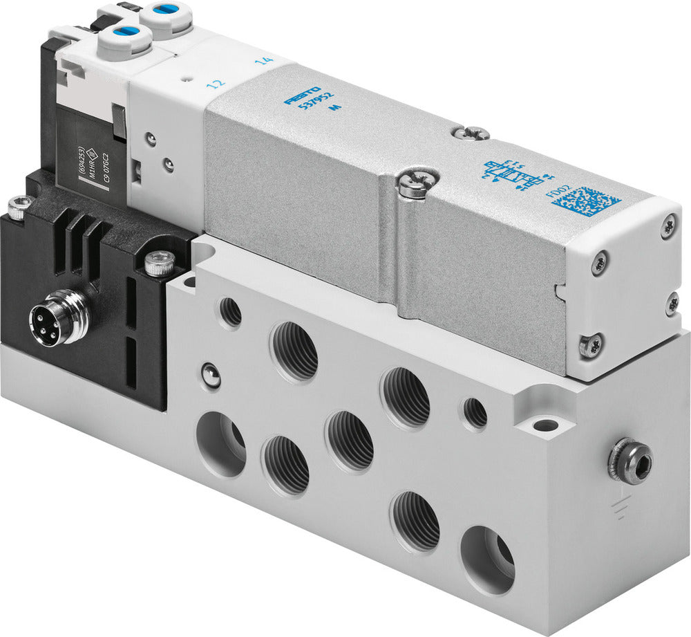 Festo 5/2 Bistable Válvula Solenoide De Aire G1/8 670L/Min - 537964