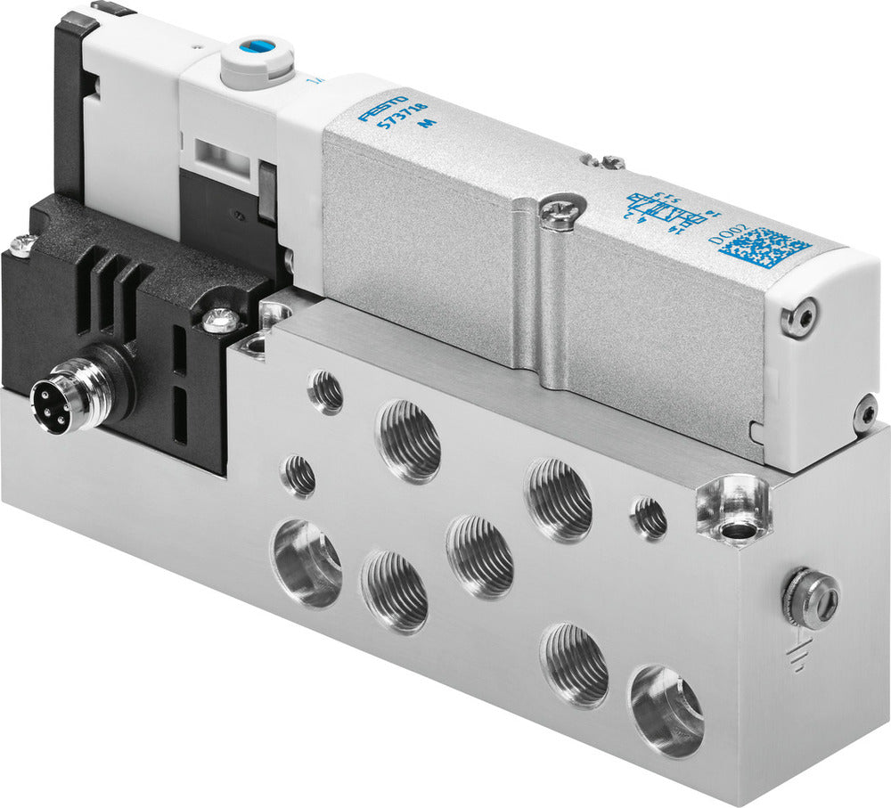 Festo 5/2 Monostable Válvula Solenoide De Aire G1/8 550L/Min - 8023543