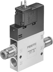 Festo 3/2 NC Monostable Válvula Solenoide De Aire QS-8 850L/Min - 163149