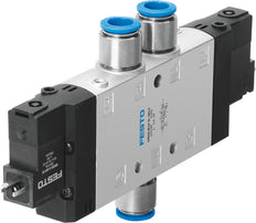 Festo 5/2 Bistable Válvula Solenoide De Aire QS-10 1250L/Min - 163819