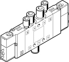 Festo 5/2 Bistable Válvula Solenoide De Aire QS-6 320L/Min - 196880