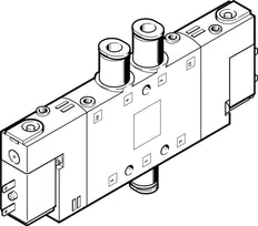 Festo 5/2 Bistable Válvula Solenoide De Aire QS-8 680L/Min - 196908