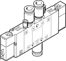Festo 5/2 Bistable Válvula Solenoide De Aire QS-8 680L/Min - 196910