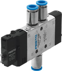 Festo 5/2 Monostable Válvula Solenoide De Aire QS-6 400L/Min - 196911