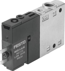 Festo 3/2 NC Monostable Válvula Solenoide De Aire M7 400L/Min - 196915