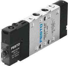 Festo 5/2 Monostable Válvula Solenoide De Aire M7 350L/Min - 196928