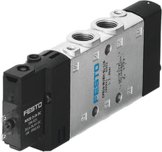 Festo 5/2 Monostable Válvula Solenoide De Aire G1/8 800L/Min - 196942