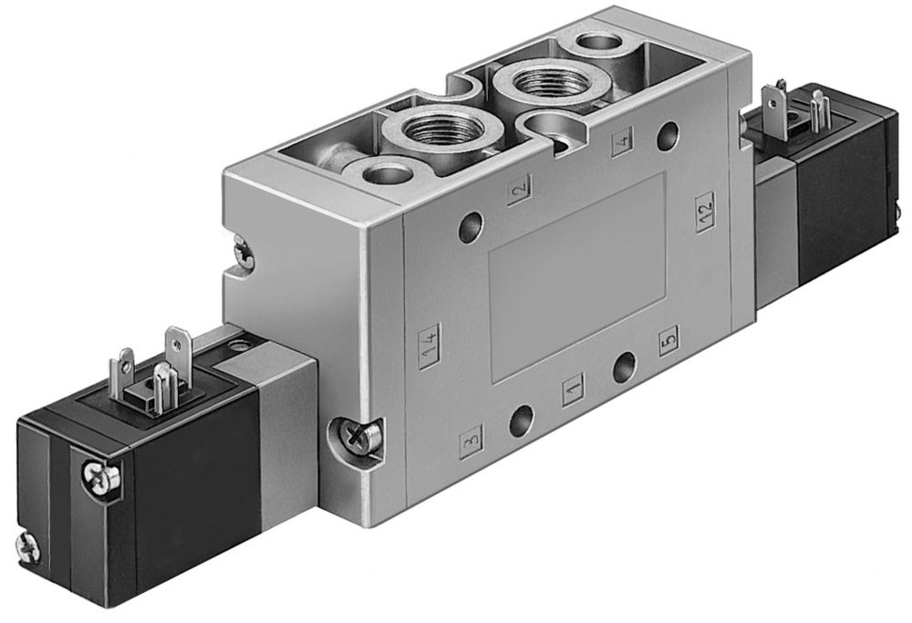 Festo 5/2 Bistable Válvula Solenoide De Aire G3/8 2000L/Min - 14948
