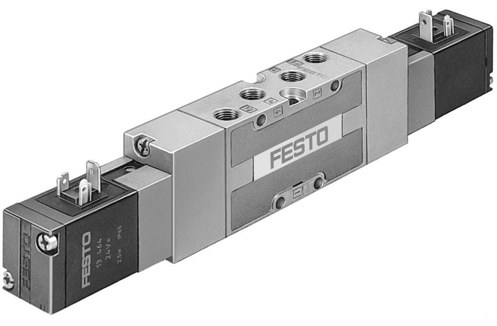 Festo 5/3 Válvula Solenoide De Aire Comprimido G1/4 1600L/Min - 19140