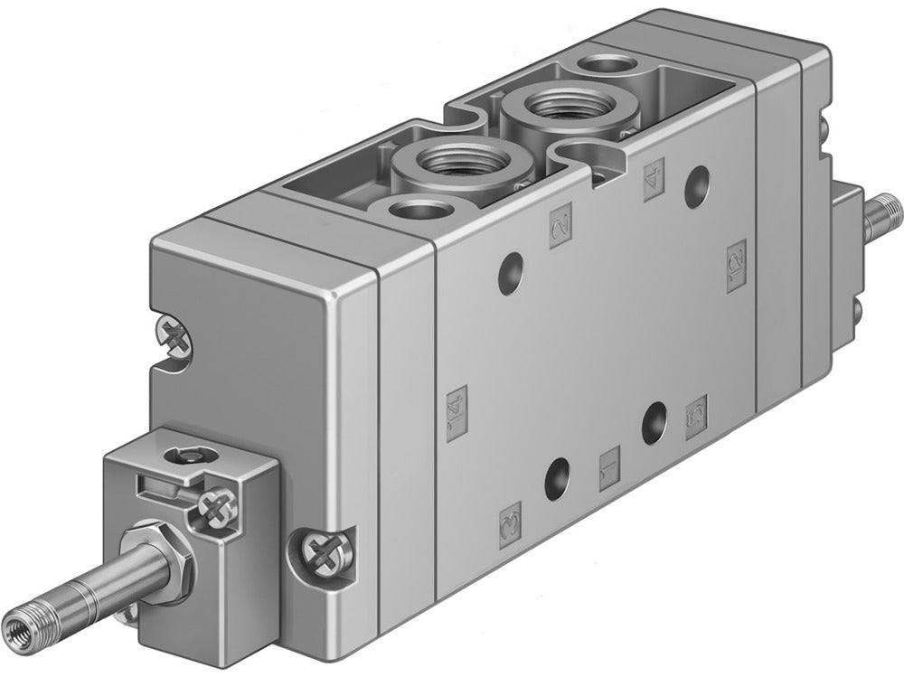 Festo 5/3 NC Válvula Solenoide De Aire G3/8 2200L/Min - 535938