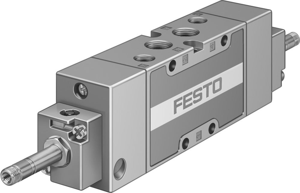 Festo 5/3 Válvula Solenoide De Aire Comprimido G1/4 1600L/Min - 19788