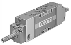 Festo 5/3 Válvula Solenoide De Aire A Presión G1/8 1000L/Min - 535951