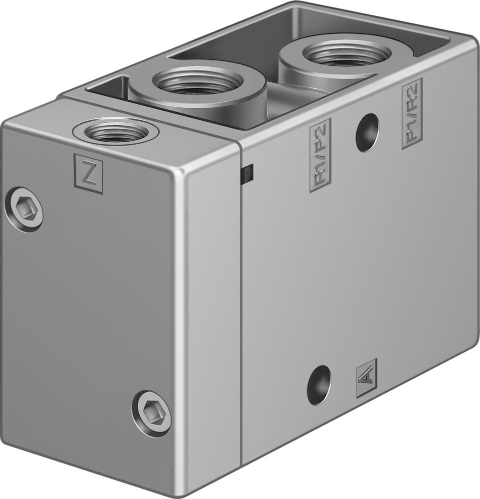 Festo 3/2 NO/NC Válvula Neumática Monostable G1/2 3700l/min - 9983