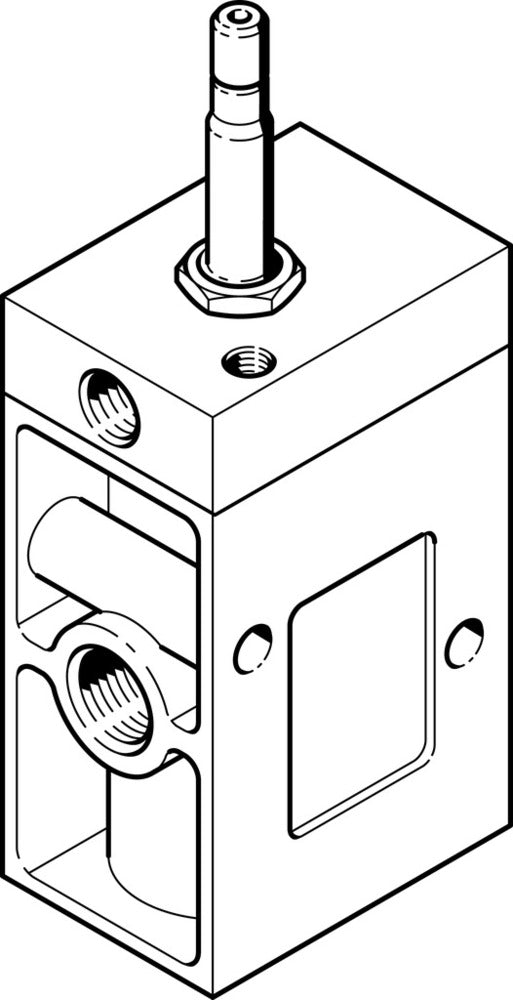 Festo 3/2 NC Monostable Válvula Solenoide De Aire G1/2 3700l/min - 7983