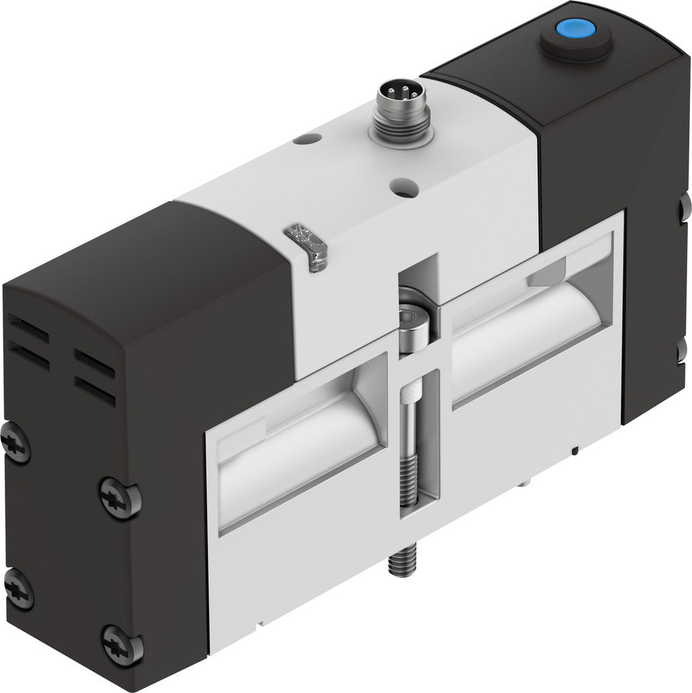 Festo 5/2 Monostable Válvula Solenoide Tamaño 26mm ISO 15407-1 1100l/min - 534526