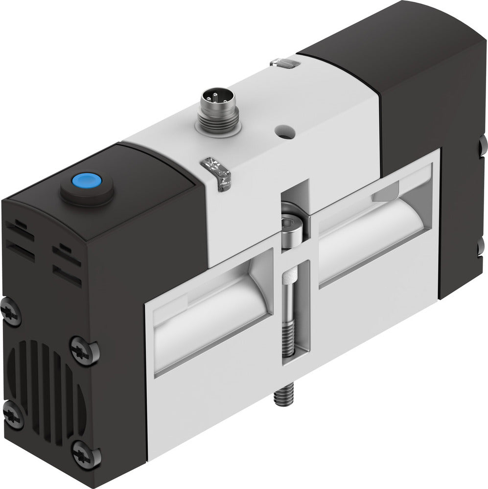 Festo 5/2 Monostable Válvula Solenoide De Aire Tamaño 26mm ISO 15407-1 1100l/min - 534535