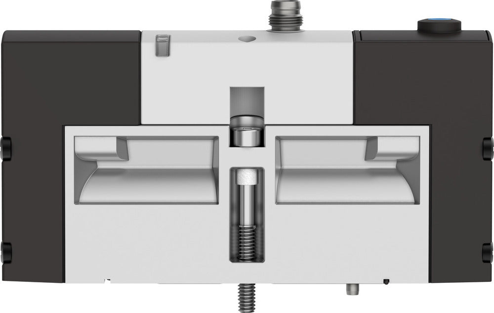 Festo 5/2 Válvula Solenoide De Aire Monostable Tamaño 26mm ISO 15407-1 1100l/min - 534536