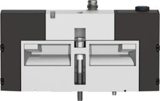 Festo 5/2 Válvula Solenoide De Aire Monostable Tamaño 26mm ISO 15407-1 1100l/min - 534536