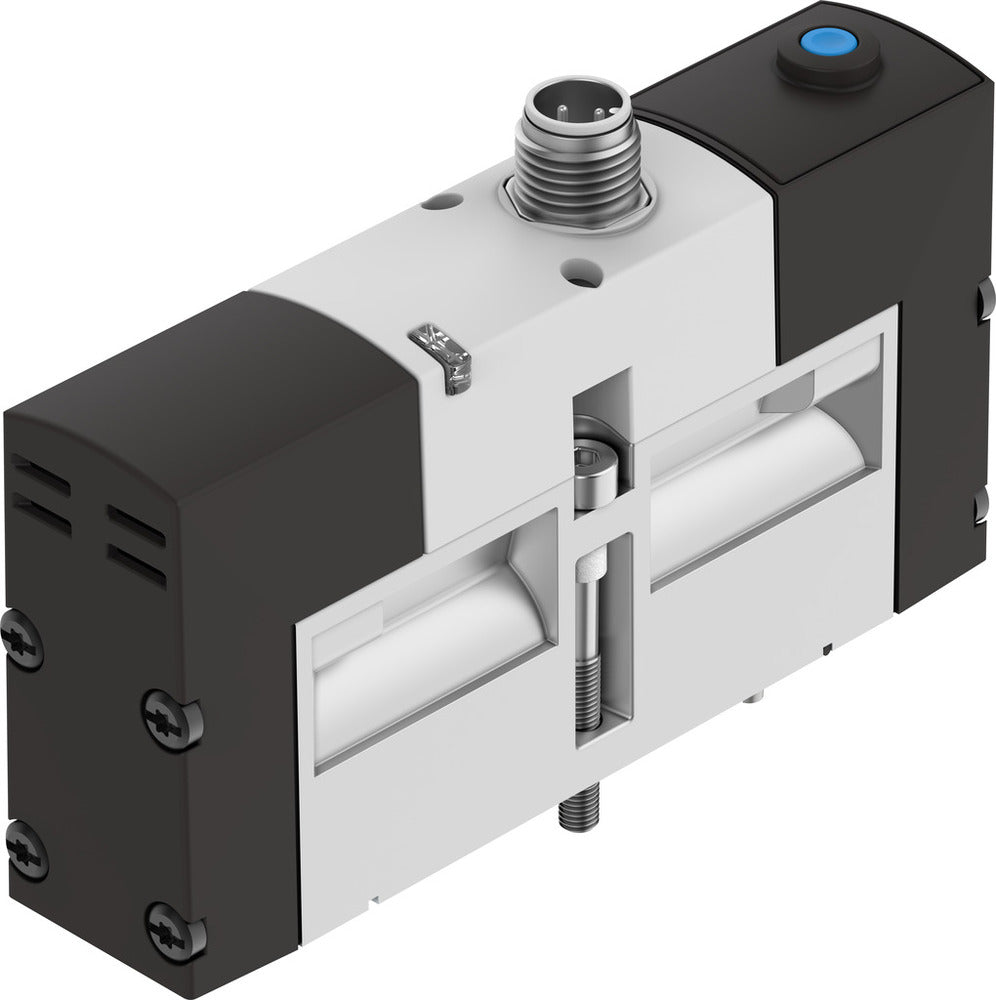 Festo 5/2 Válvula Solenoide De Aire Monostable Tamaño 26mm ISO 15407-1 1100l/min - 534545