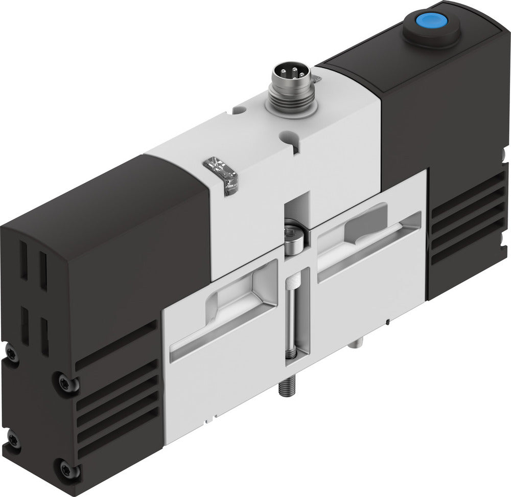 Festo 5/2 Monostable Válvula Solenoide De Aire Tamaño 18mm ISO 15407-1 Tamaño 02 VDMA 24563 550l/min - 534775