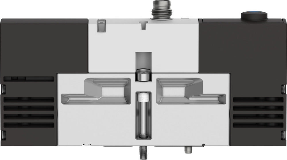 Festo 5/2 Monostable Válvula Solenoide De Aire Tamaño 18mm ISO 15407-1 Tamaño 02 VDMA 24563 550l/min - 534775