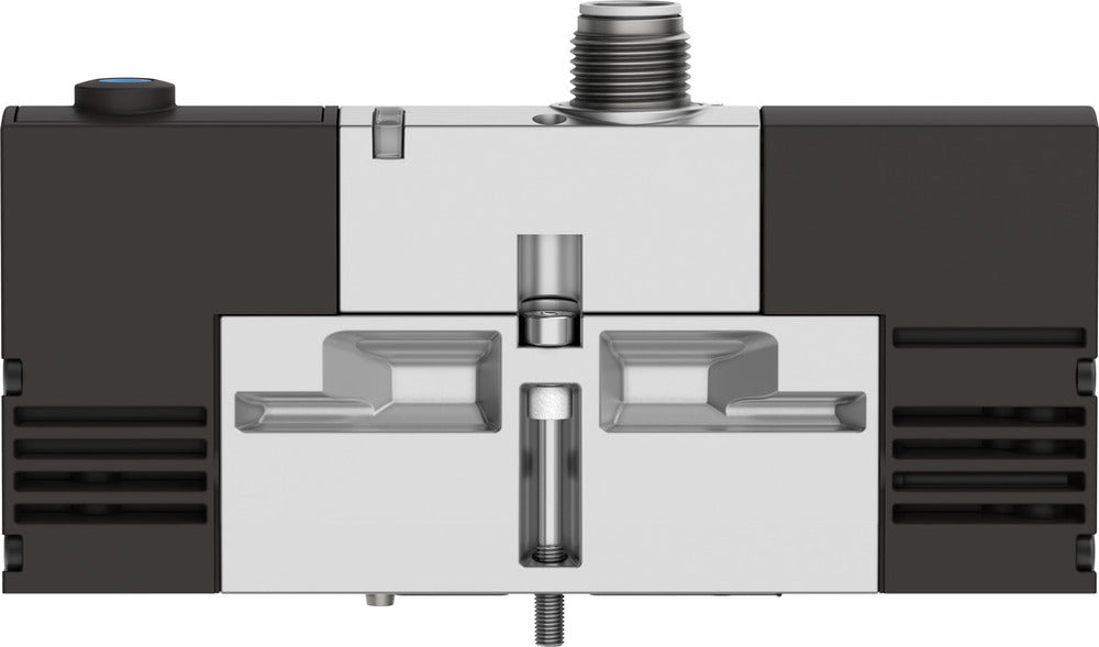 Festo 5/2 Monostable Válvula Solenoide De Aire Tamaño 18mm ISO 15407-1 Tamaño 02 VDMA 24563 550l/min - 546768