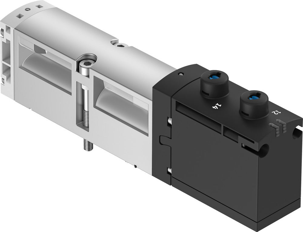 Festo 2x3/2 NC Monostable Válvula Solenoide Tamaño 26mm ISO 15407-2 900l/min - 539150