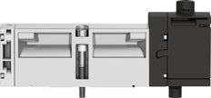 Festo 5/2 Monostable Válvula Solenoide De Aire Tamaño 26mm ISO 15407-2 1100l/min - 8033045