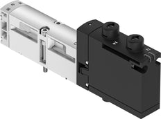 Festo 5/2 Bistable Válvula Solenoide Tamaño 18mm ISO 15407-2 550l/min - 8033468