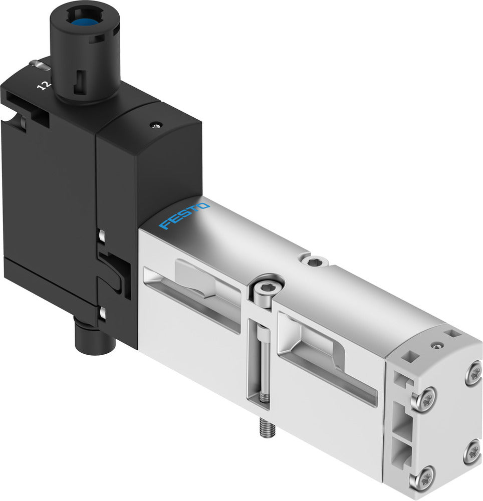 Festo 5/2 Monostable Válvula Solenoide Tamaño 18mm ISO 15407-2 550l/min - 8033452